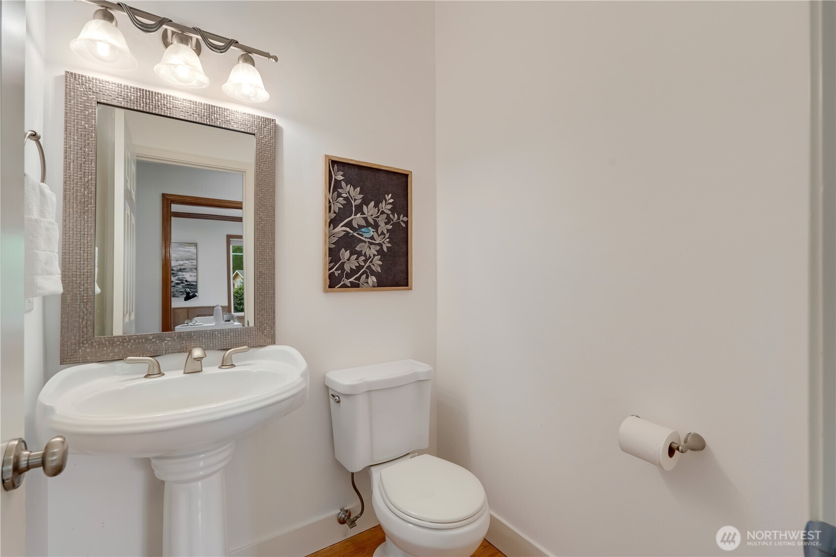 spacious and light filled laundry room on main floor