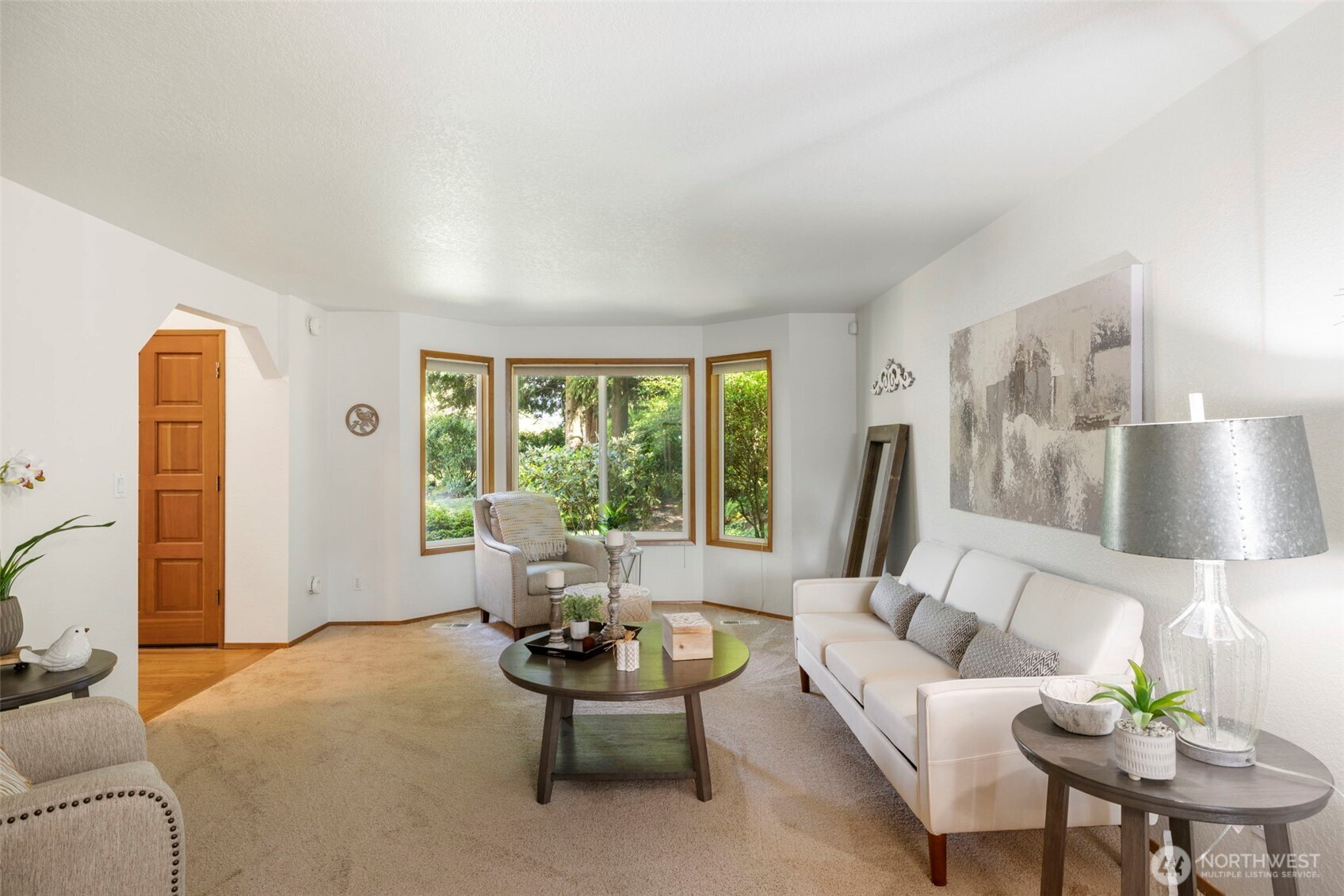 Spacious formal living room.