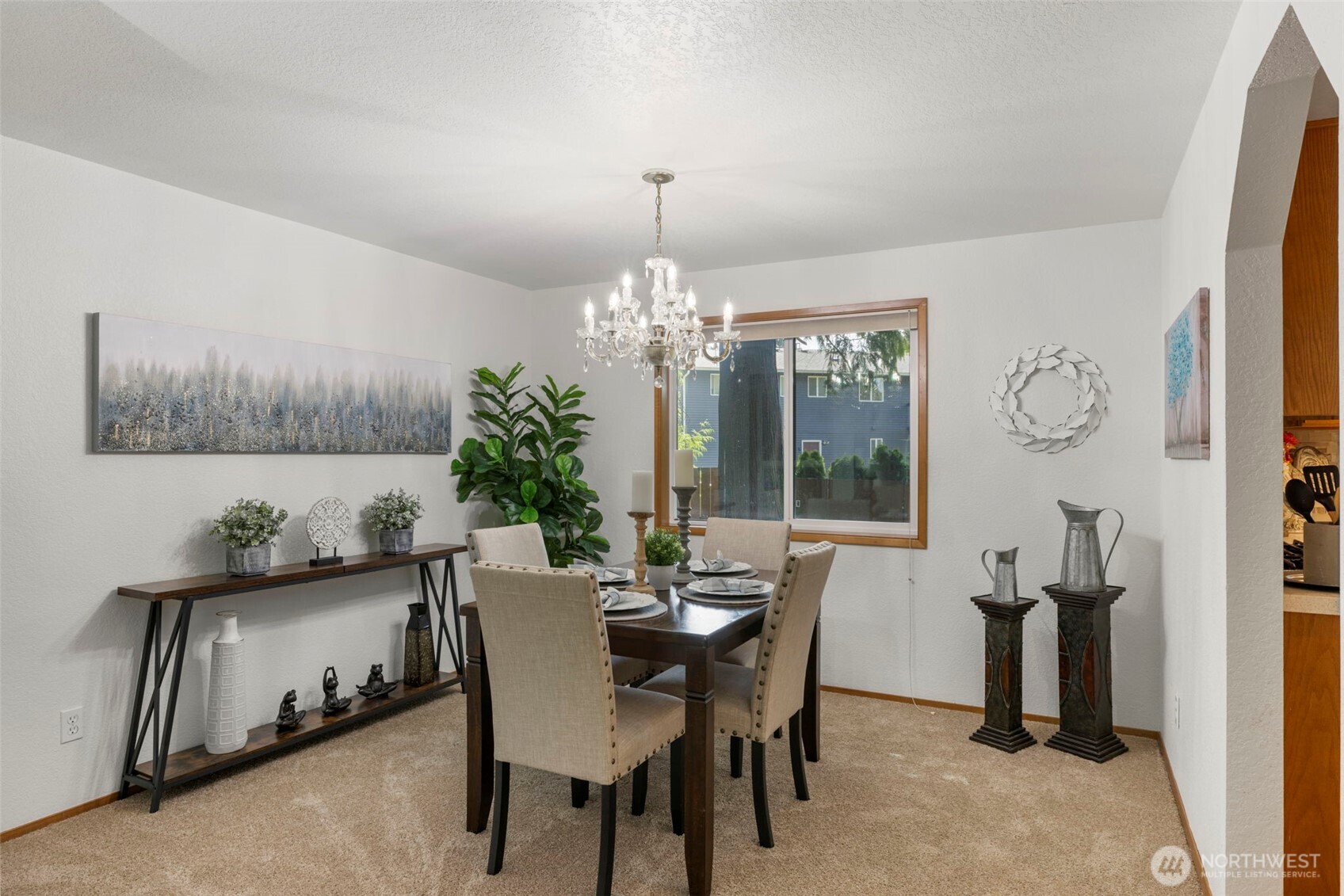 Formal dining room.