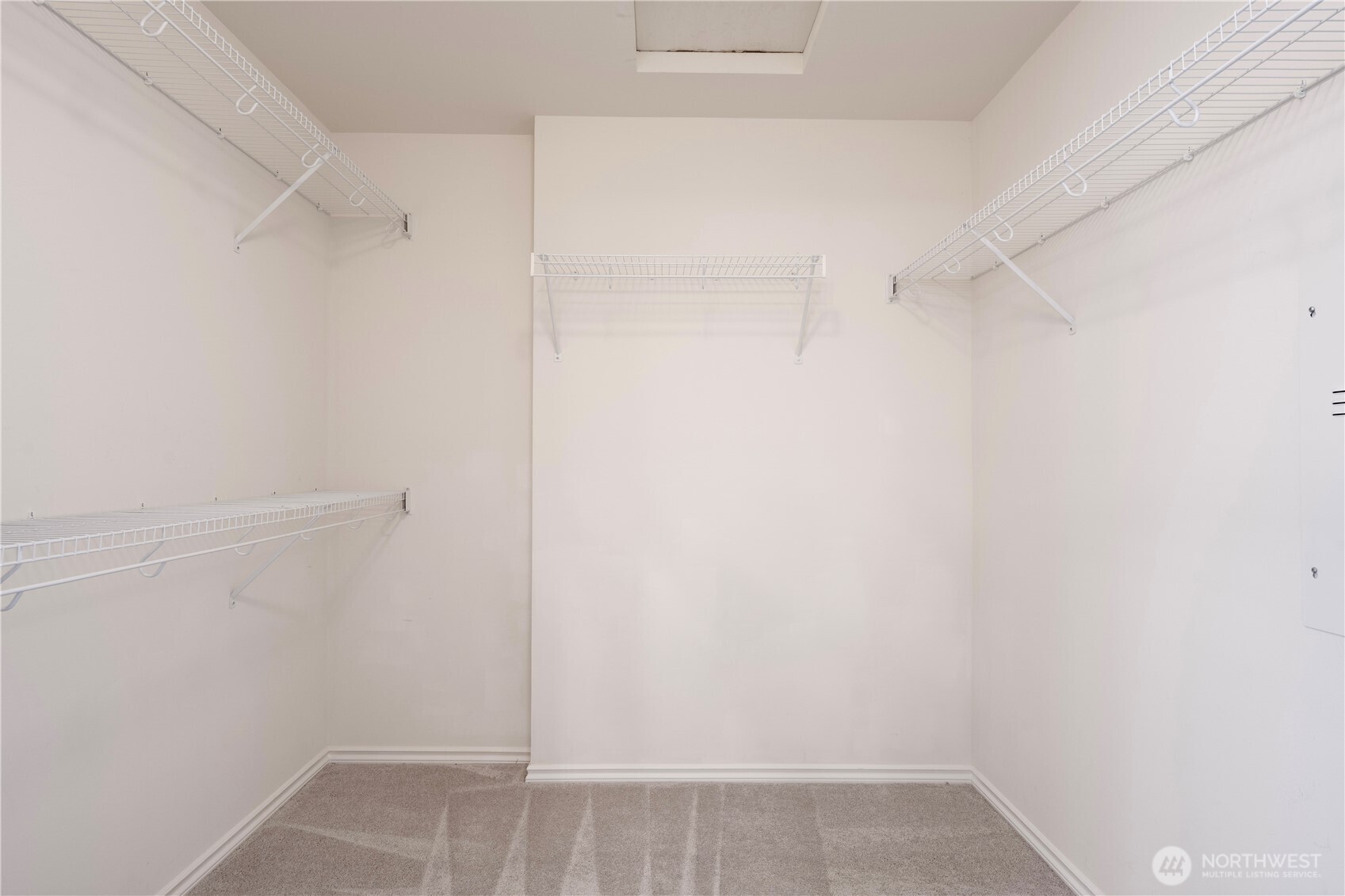 Walk-in closet in Master