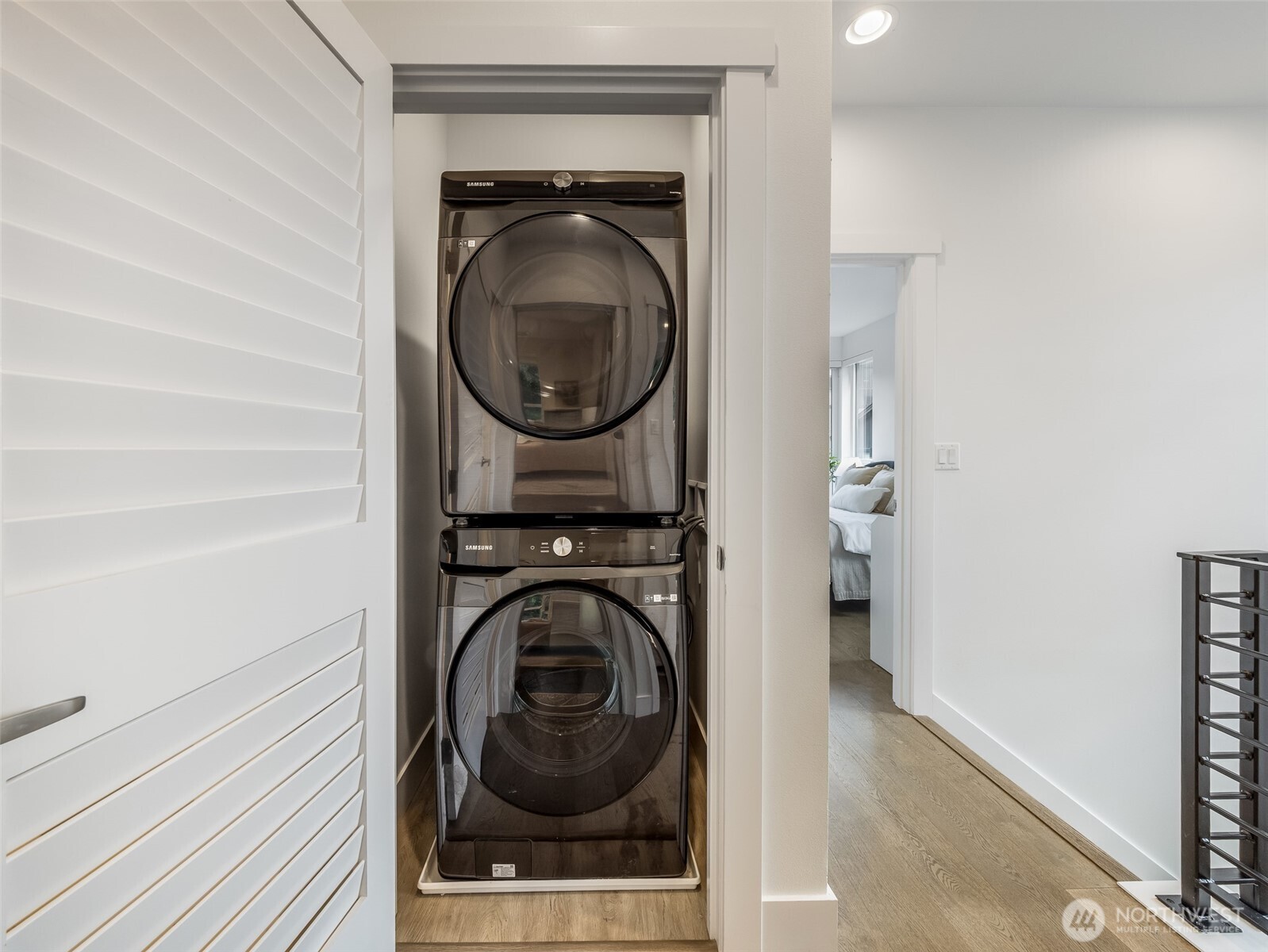 Upstairs laundry room