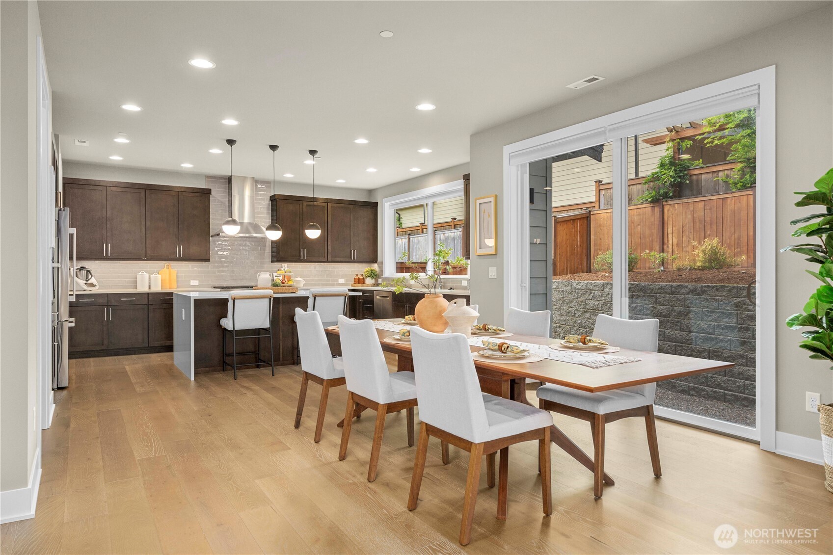 A well-appointed dining area that seamlessly integrates with the main living space