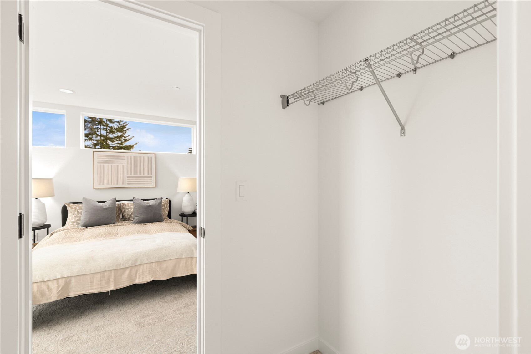 Photos are of a similar staged home.