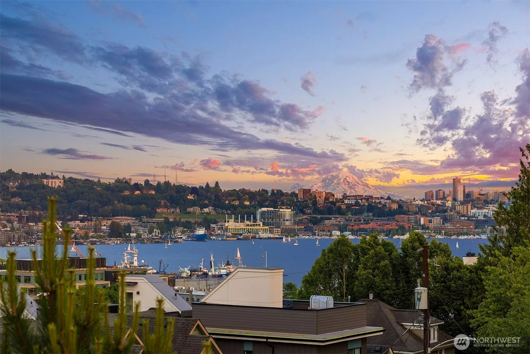 Amazing View from the home's Private Rooftop Deck!