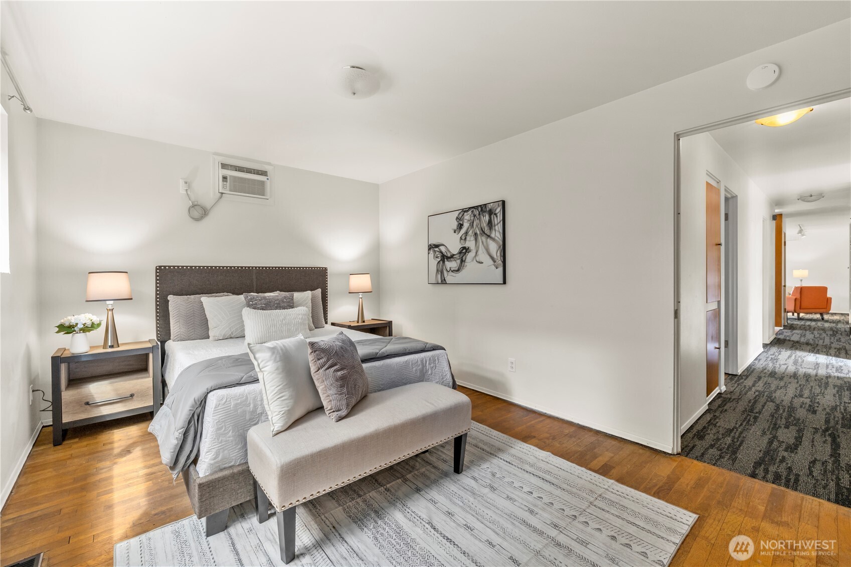 1st bedroom shares a full bath with the 2nd bedroom