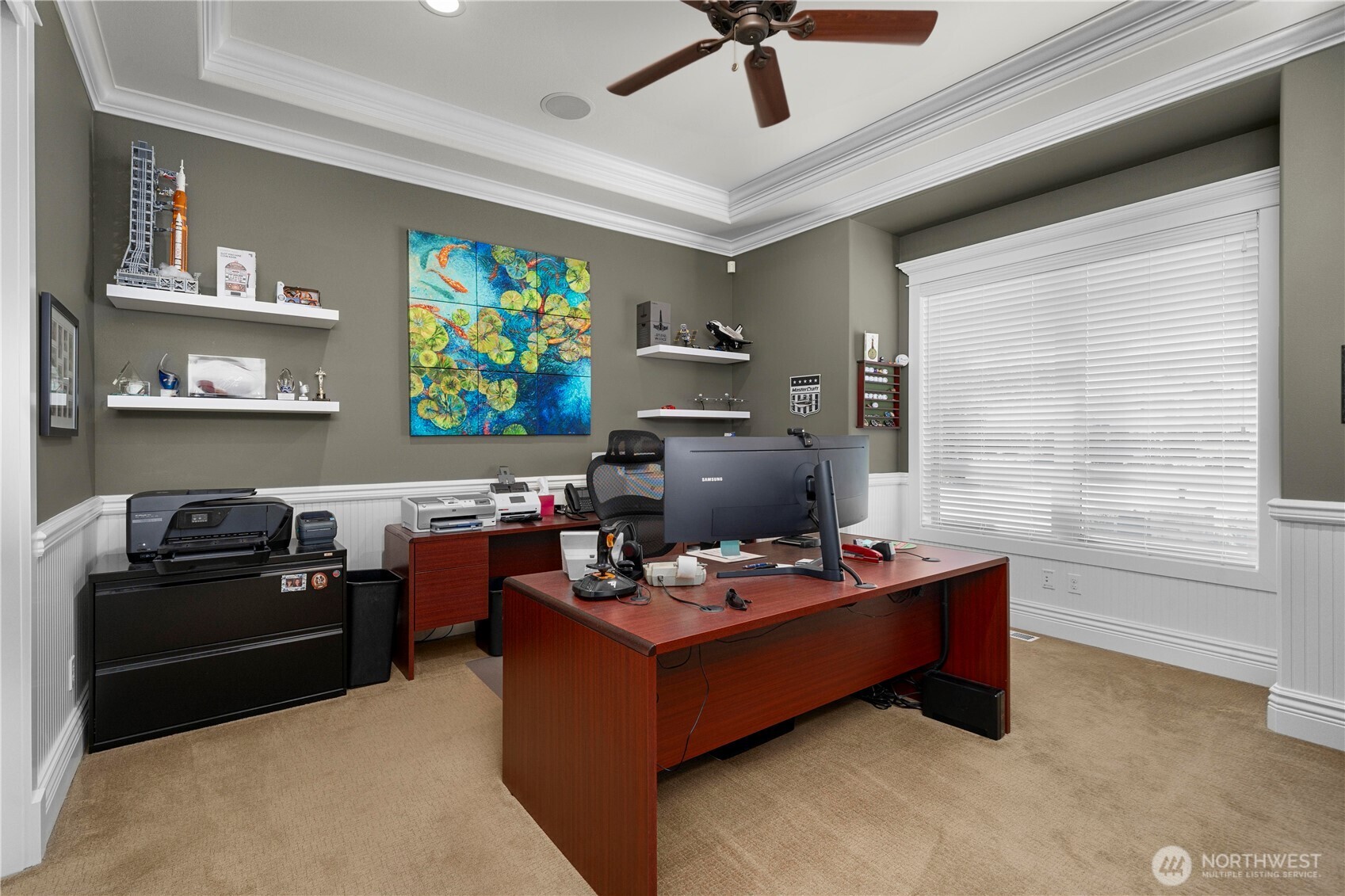 Big office on main level.