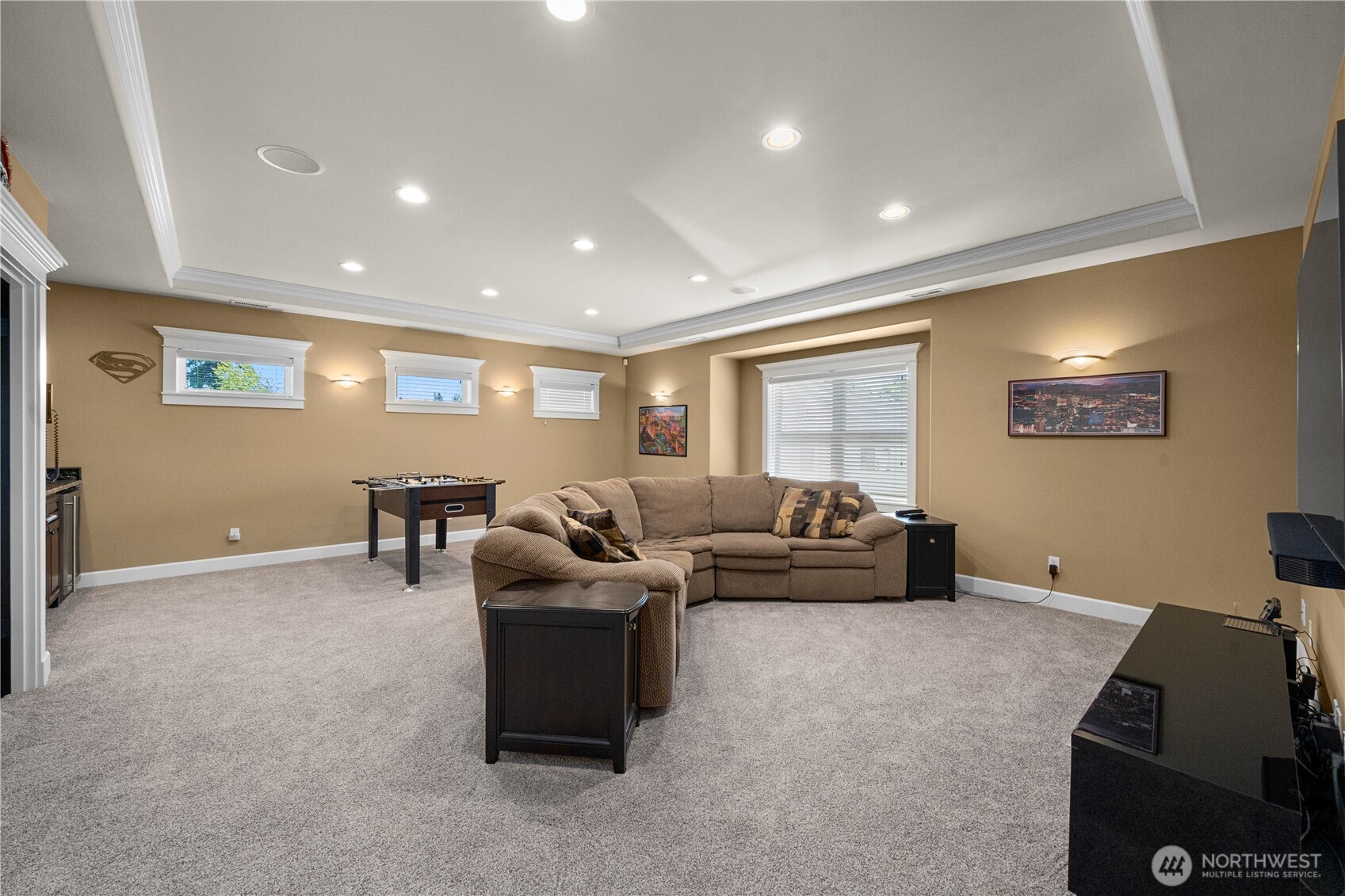 Bonus room off theater room.