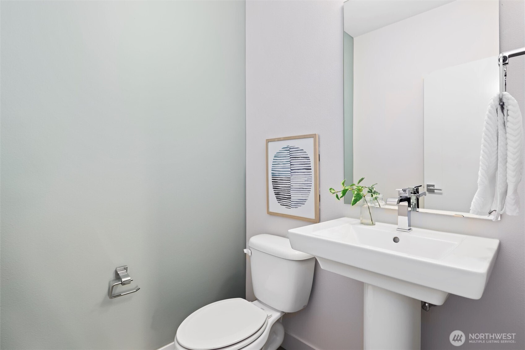 Main floor powder room
