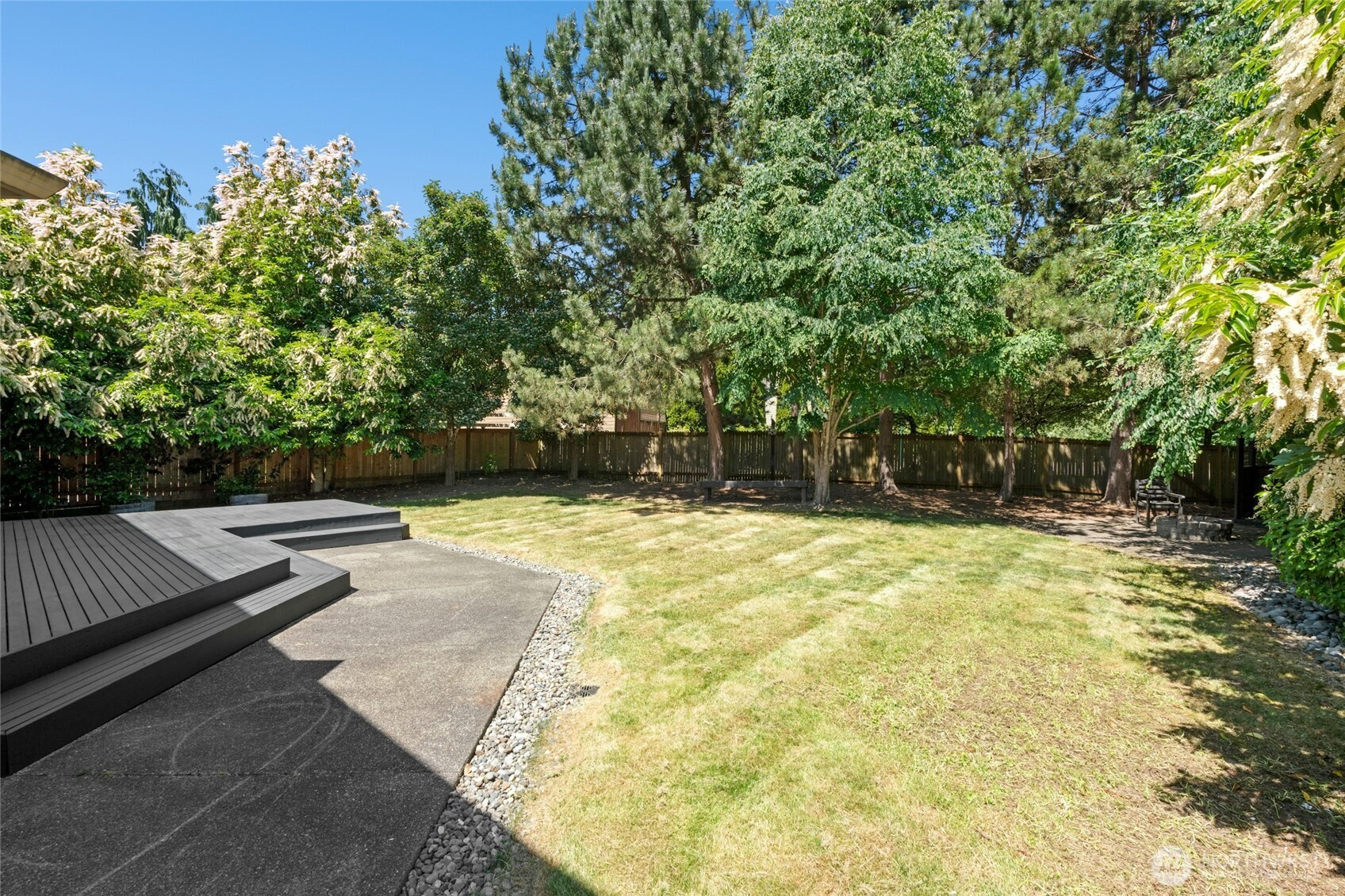 Backyard with Park-Like Setting