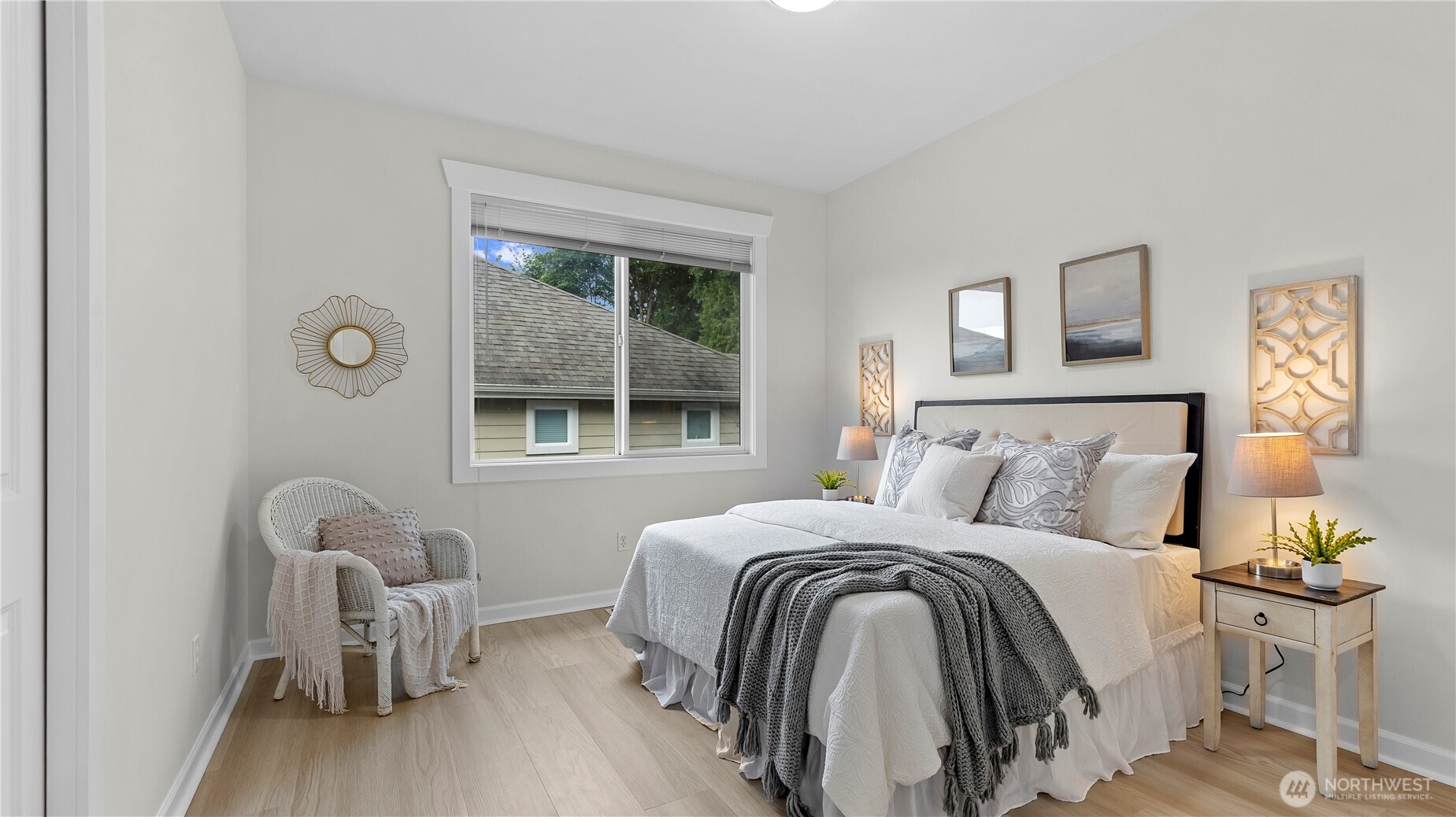Guest bedroom located on second floor