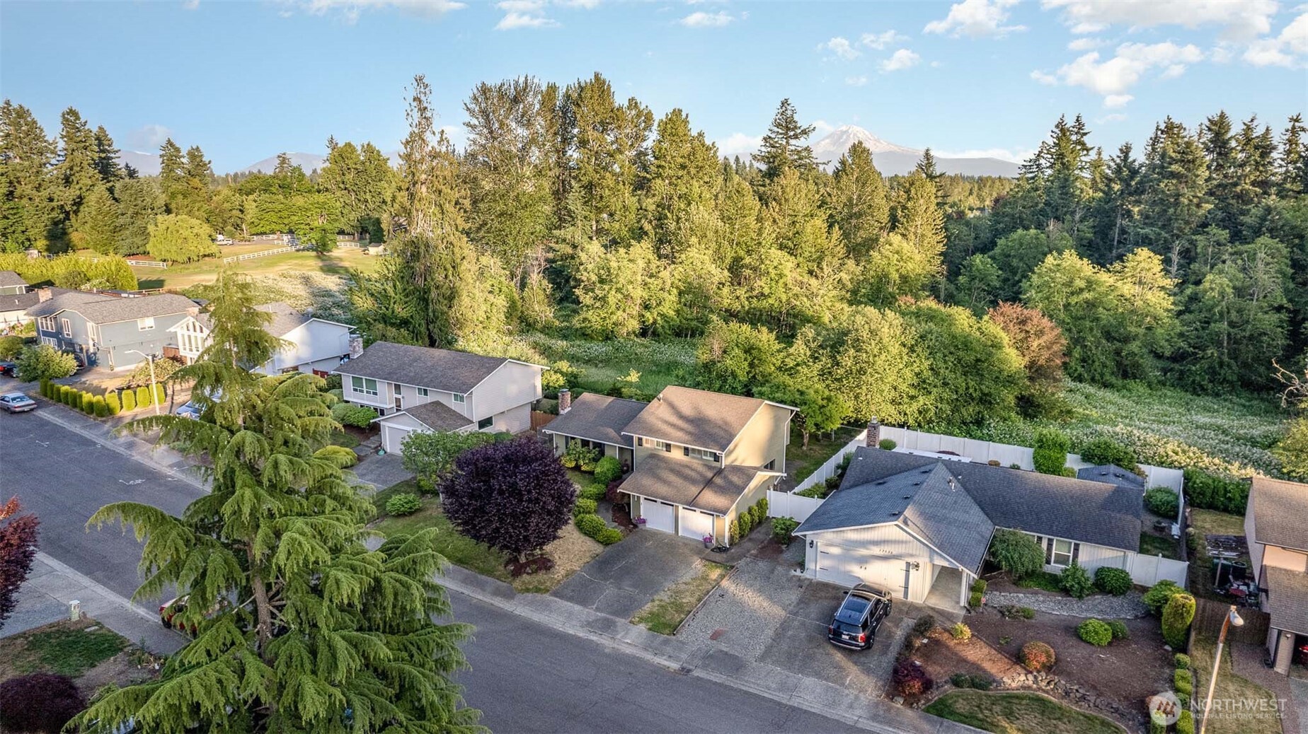 Notice the greenbelt behind the home that offers you privacy.