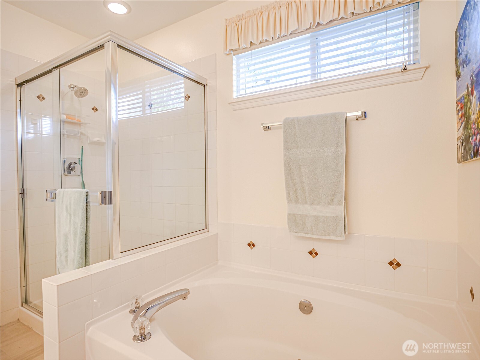 Shower in Primary Bath