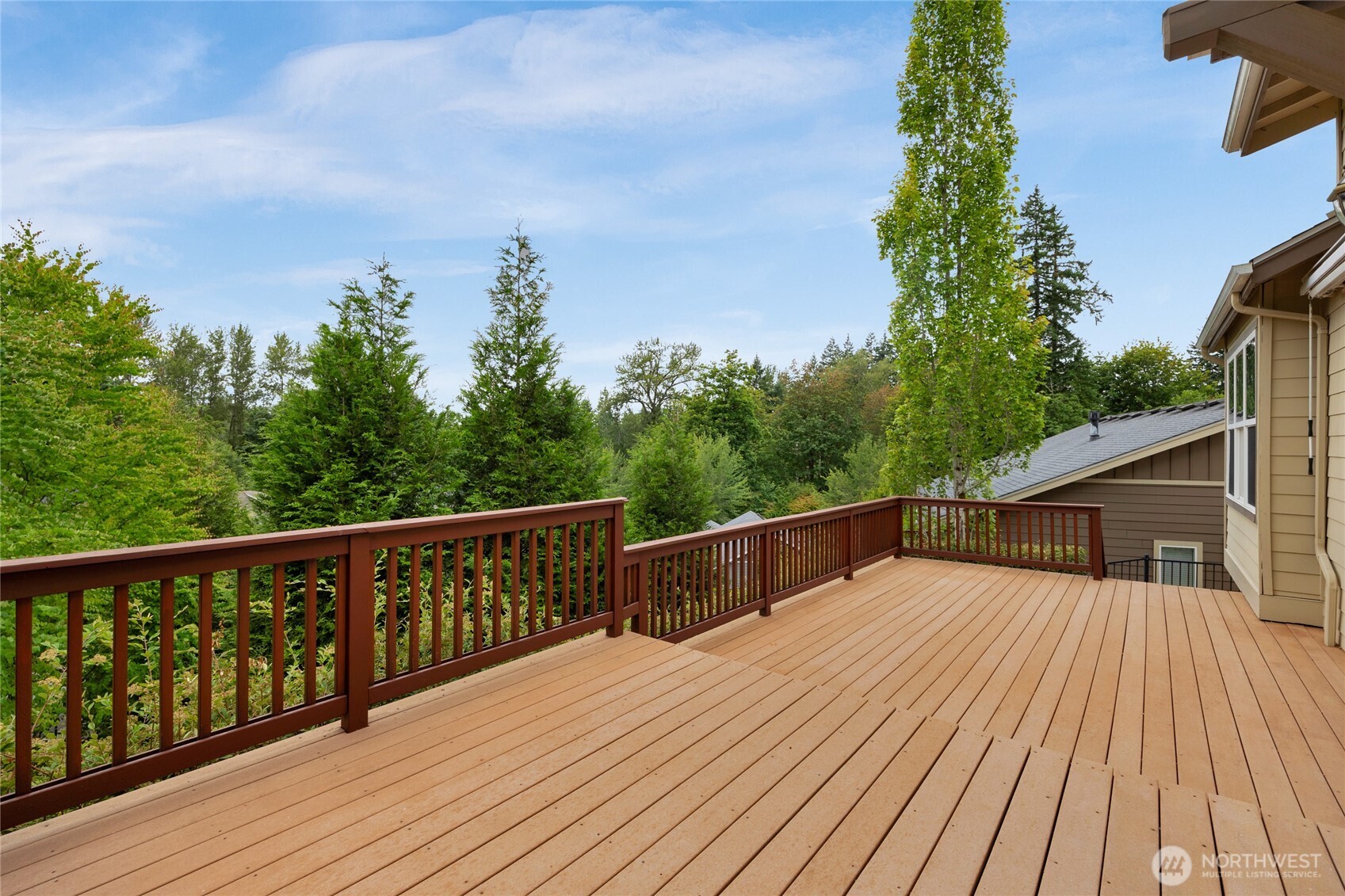 Deck with Territorial Vews.