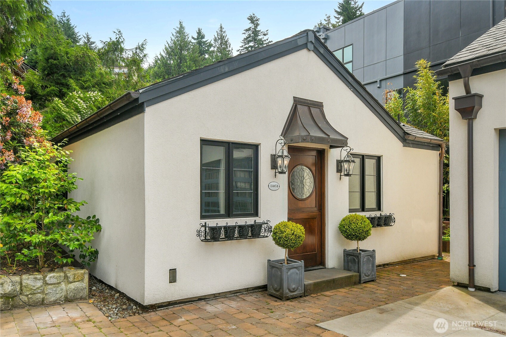 Guest cottage is a permitted ADU with 3/4 bathroom.