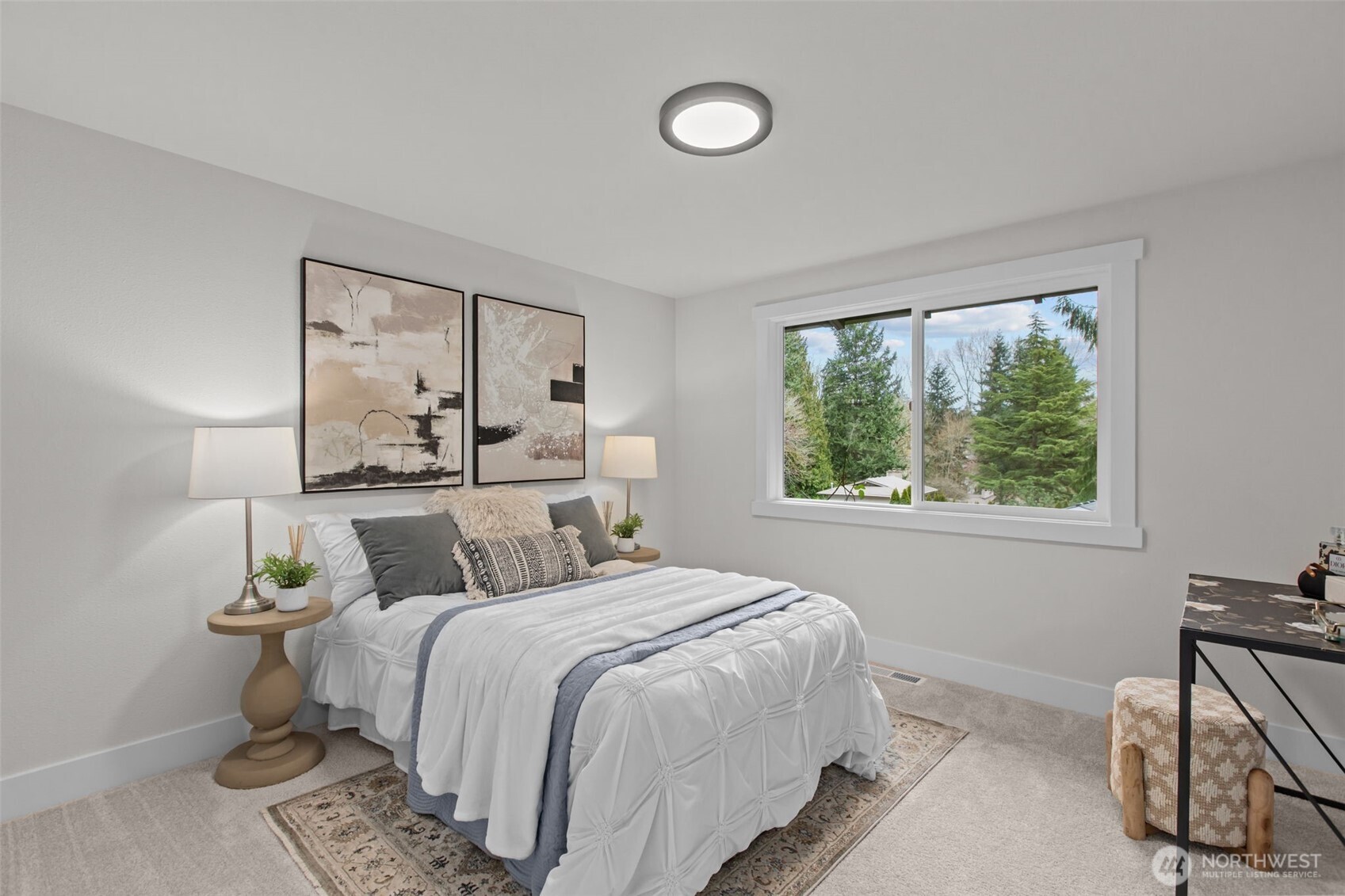 Bedroom number three upstairs.