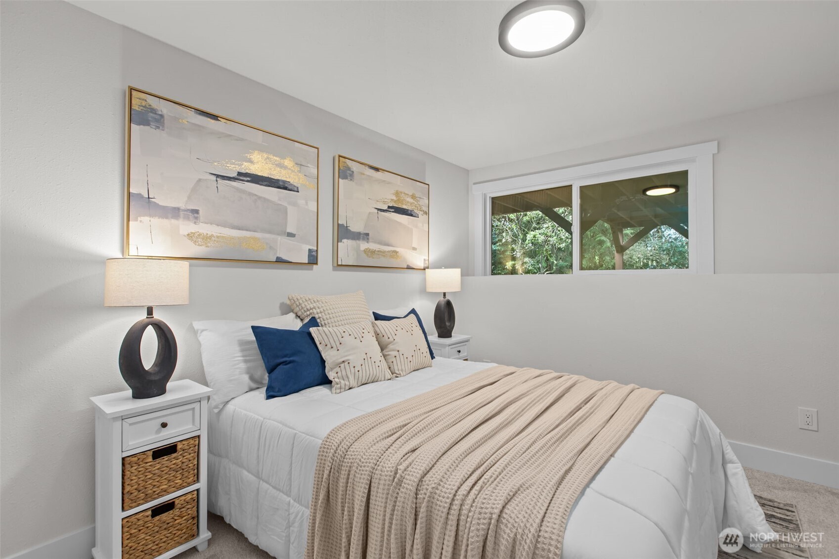 Plenty of space in these rooms for however you live.