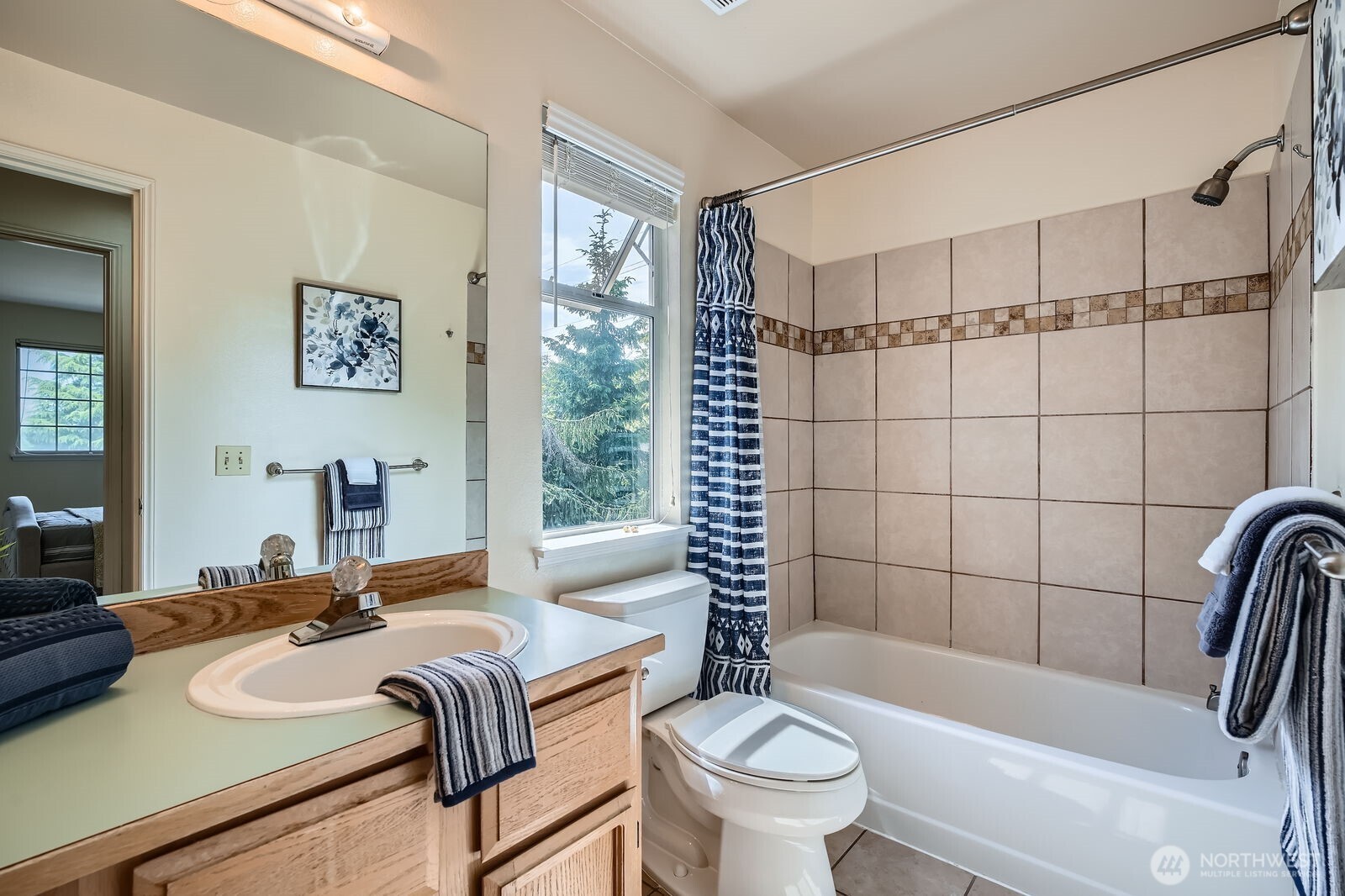Full bathroom upstairs