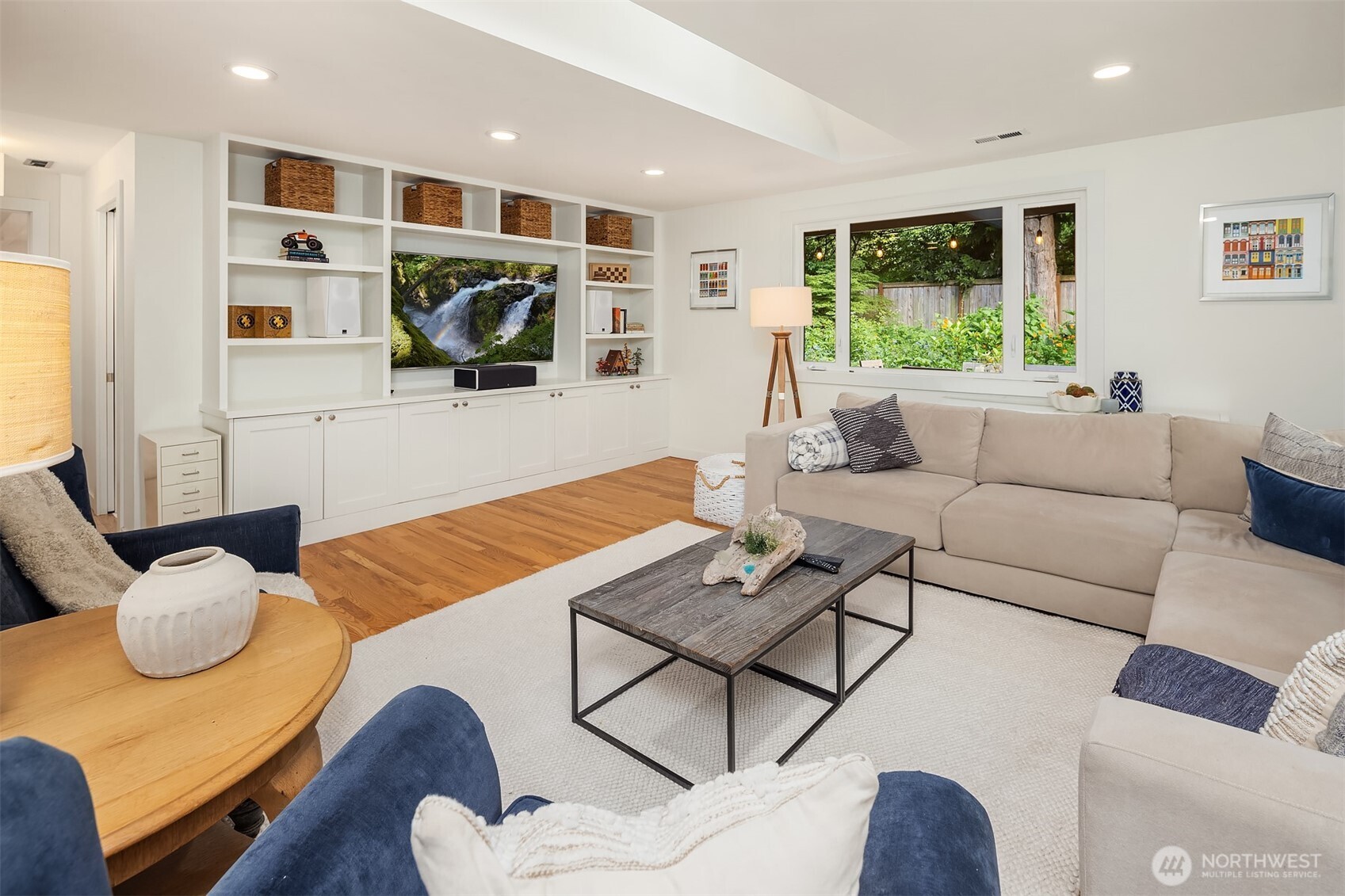 Retreat to the primary for a soothing, peaceful vibe. The whole suite is dialed in perfectly reminiscent of a luxury hotel.