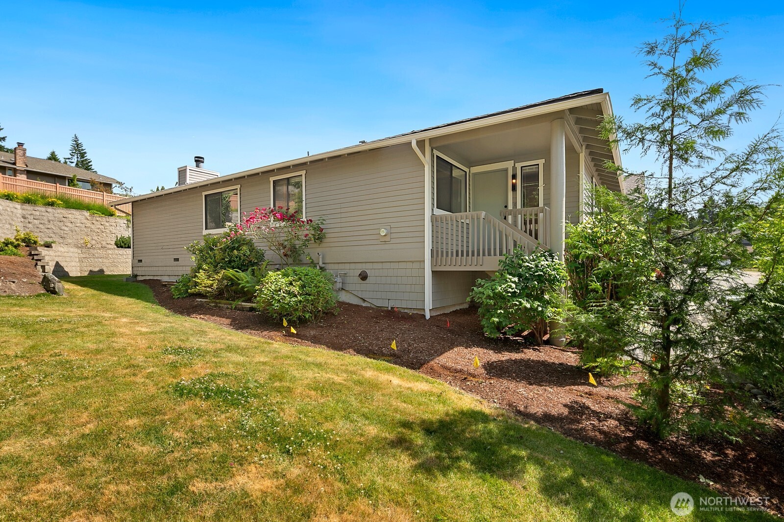 Beautiful easy to maintain yard