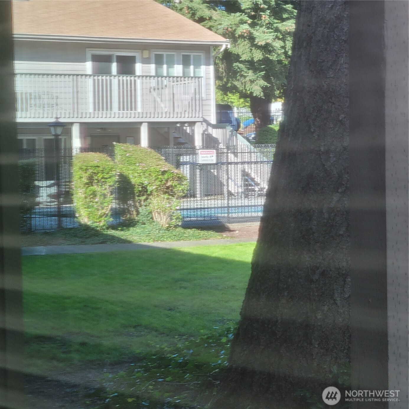 Pool area not far from unit. Perfect time to move in for summer swims!