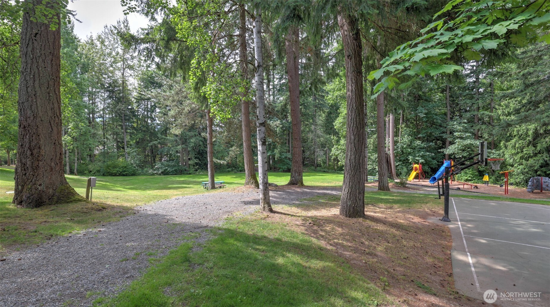 This beautiful park is about 100 yards from this home.