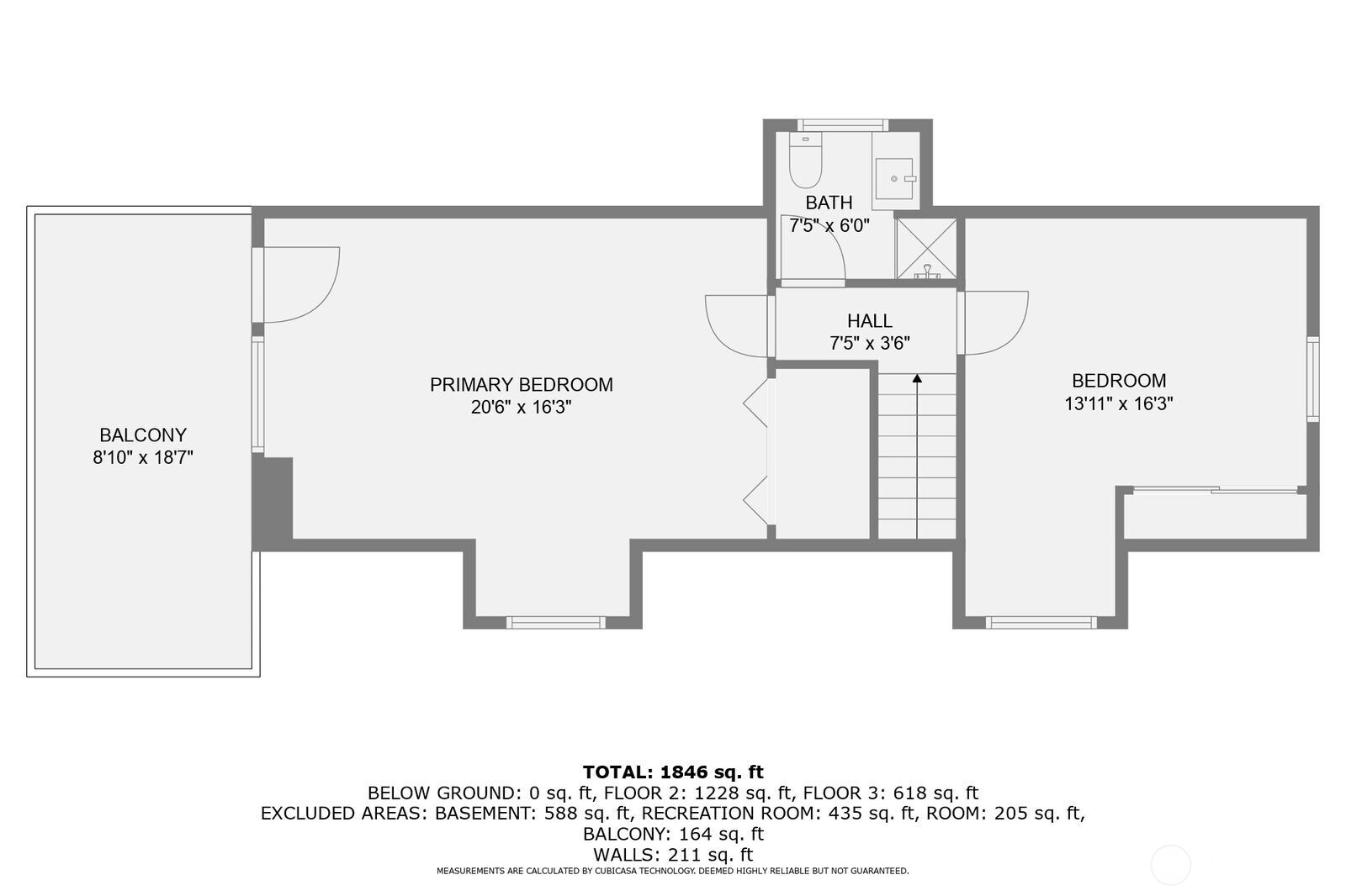 Upper level