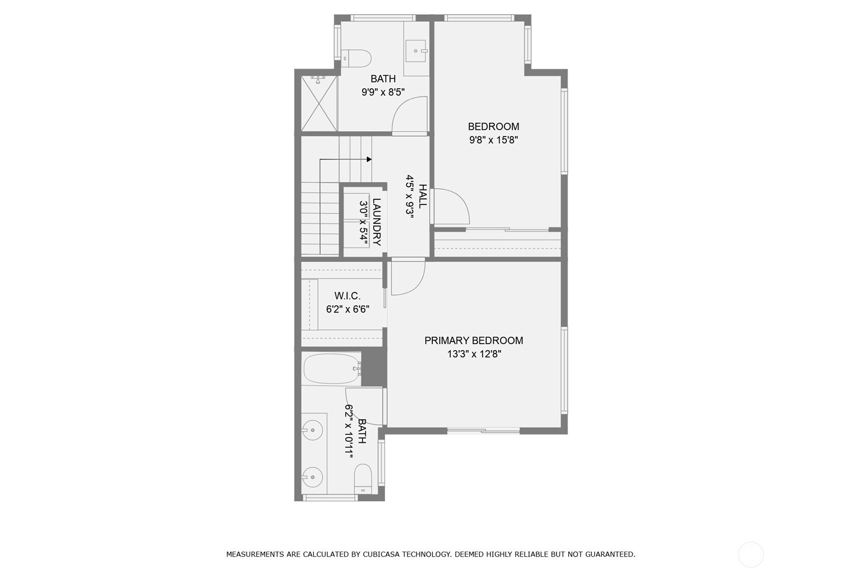 Second floor floorplan