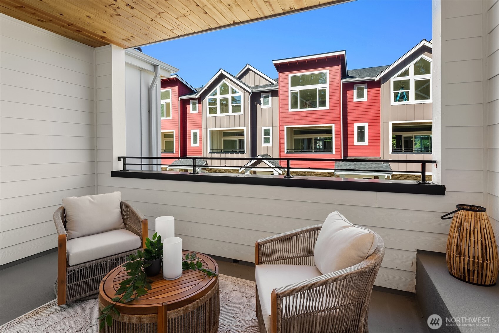 The second patio extends the living space with effortless indoor-outdoor flow.