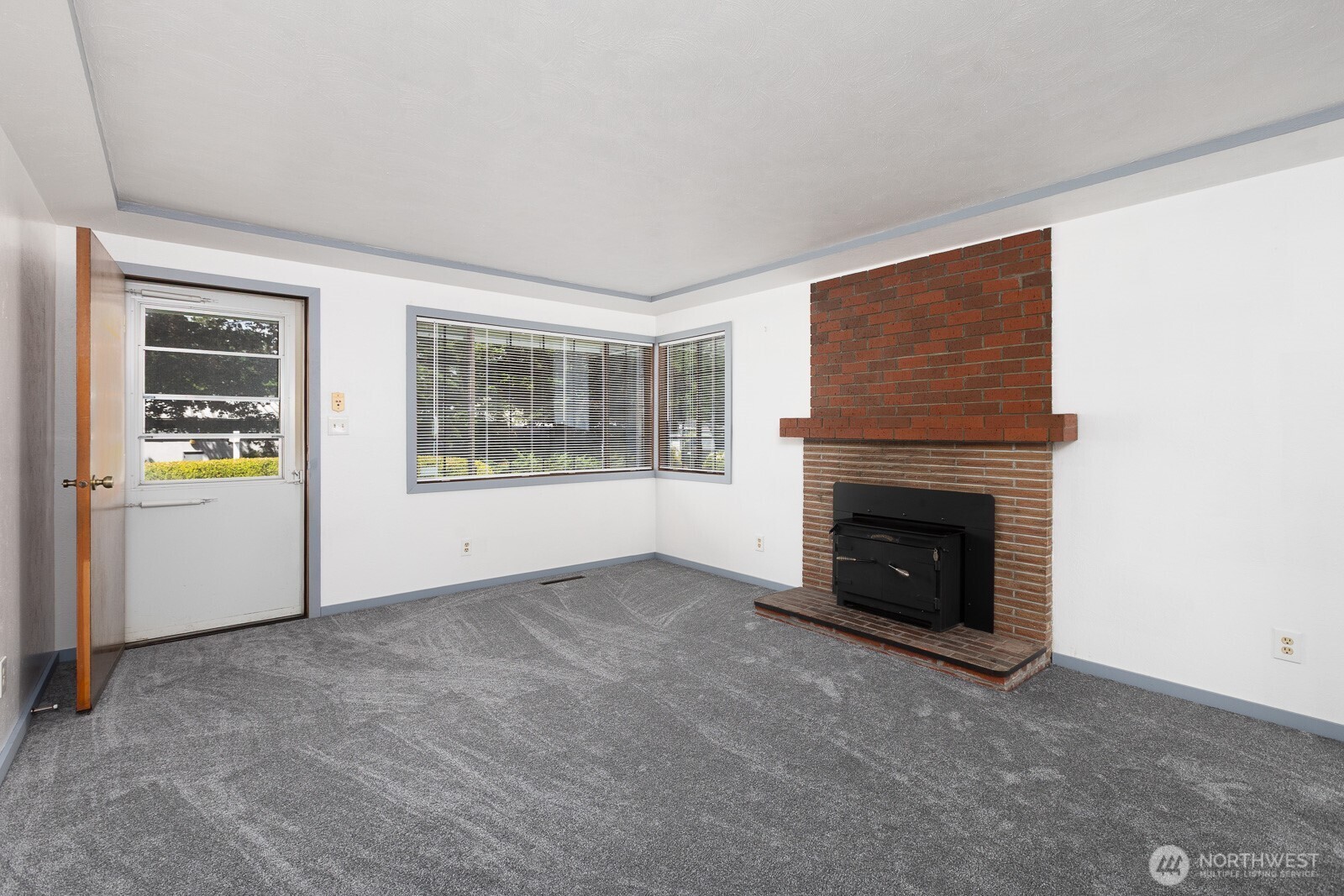 Wood fireplace insert will keep you cozy if the power goes out. Which it very rarely does because Parkland Light and Water has buried electrical lines. Also, the lowest priced cooperative utility in the country!