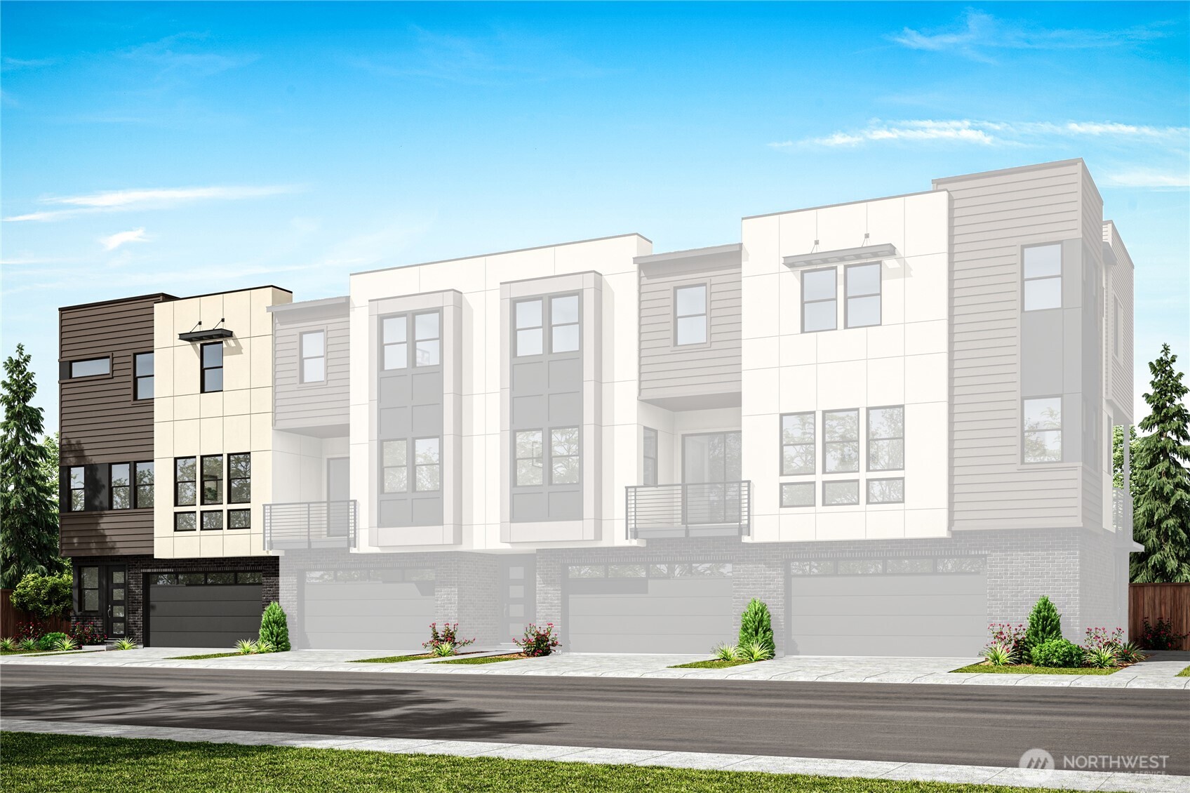 Exterior Rendering for marketing purposes only. Features and colors may vary
