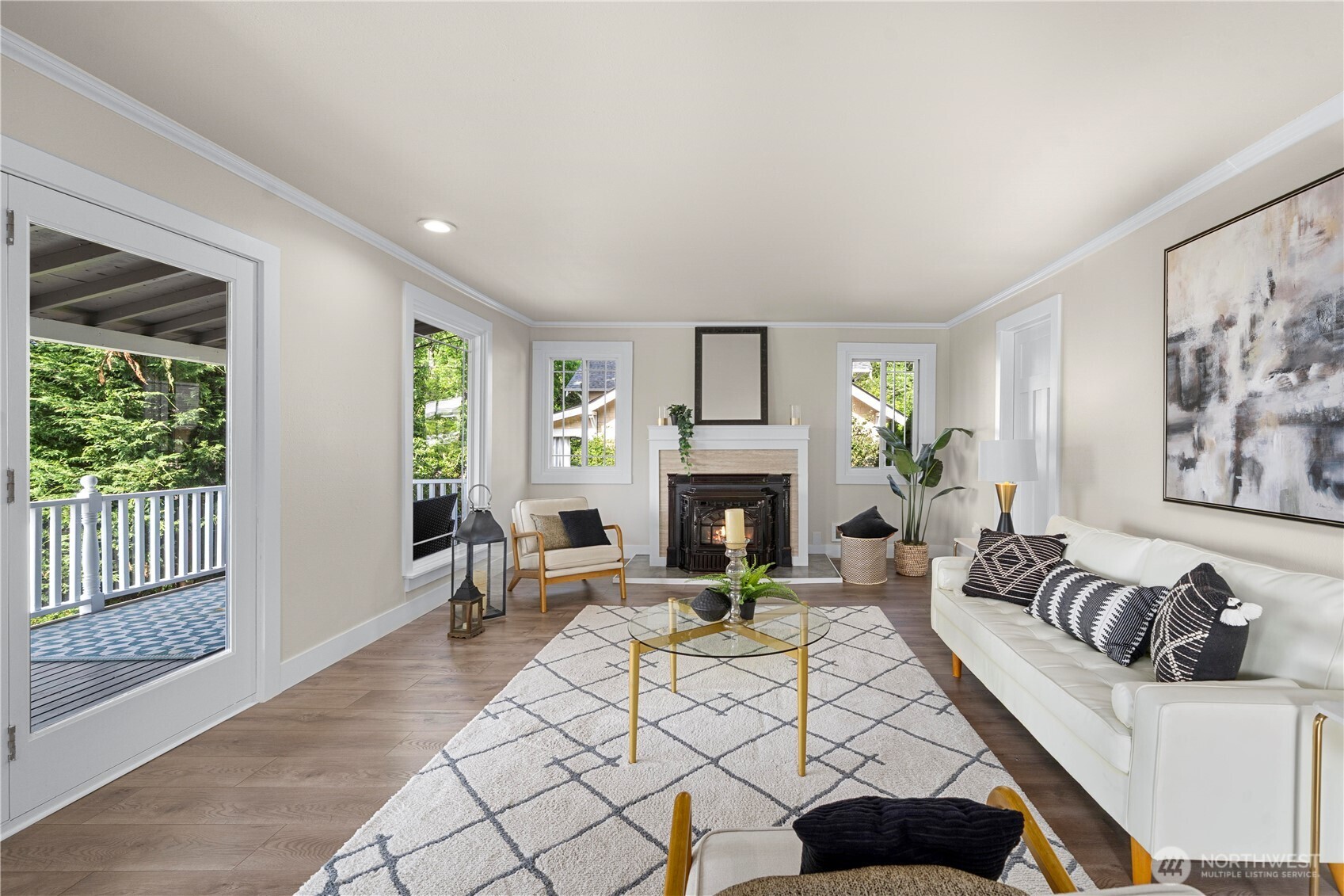 Beautifully updated while maintaining the charm & character of the past