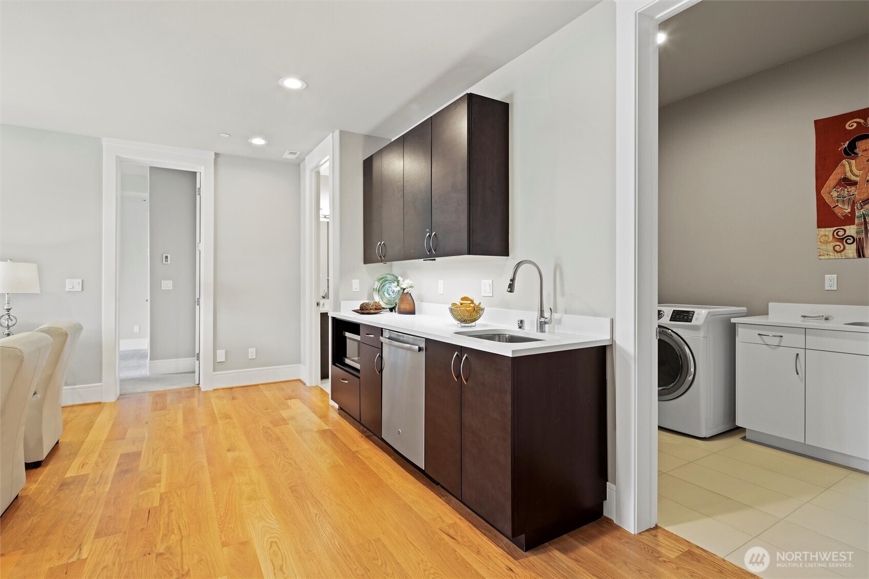 Kitchenette & utility room