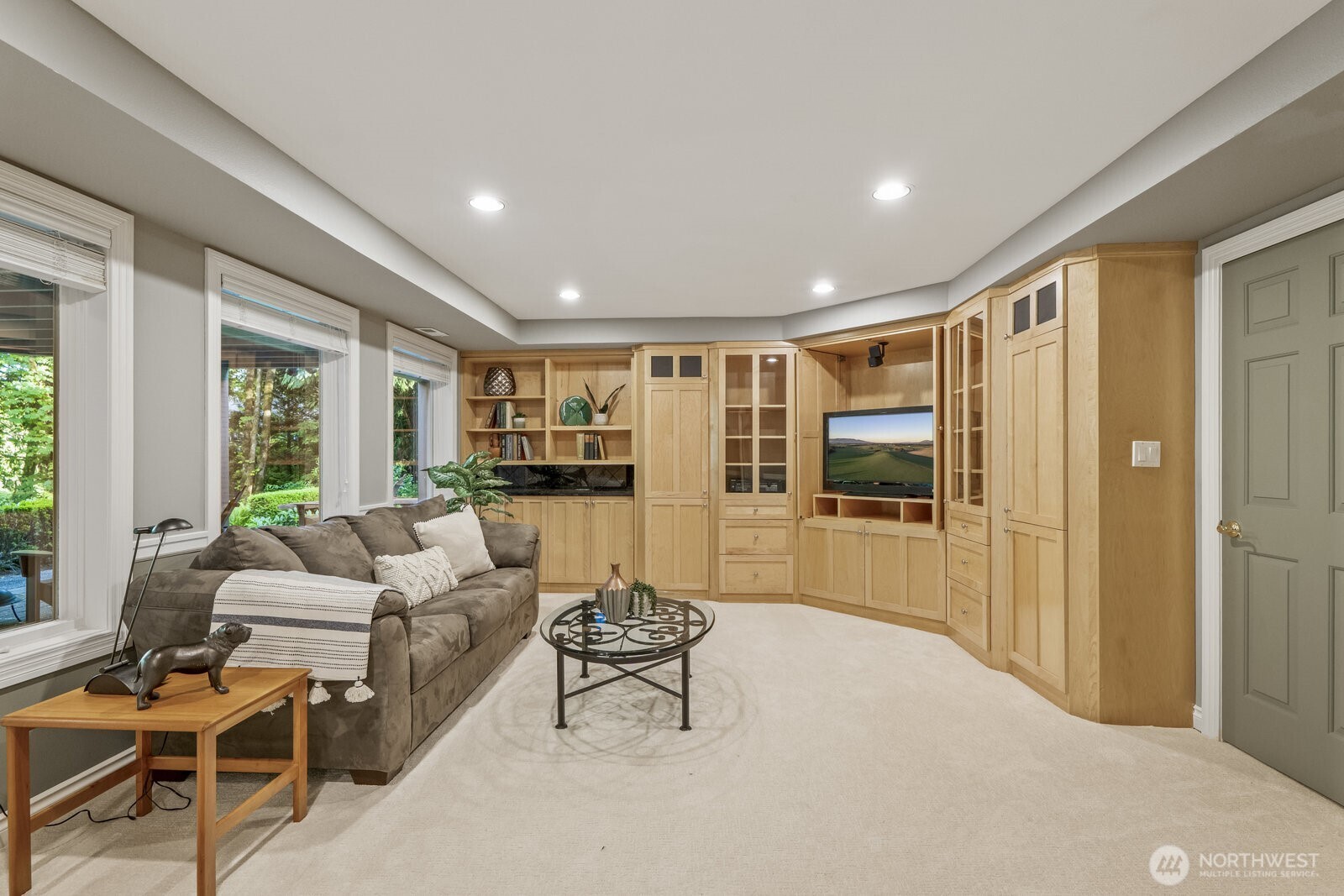 This makes a great guest area; teen hang out or in-law suite.