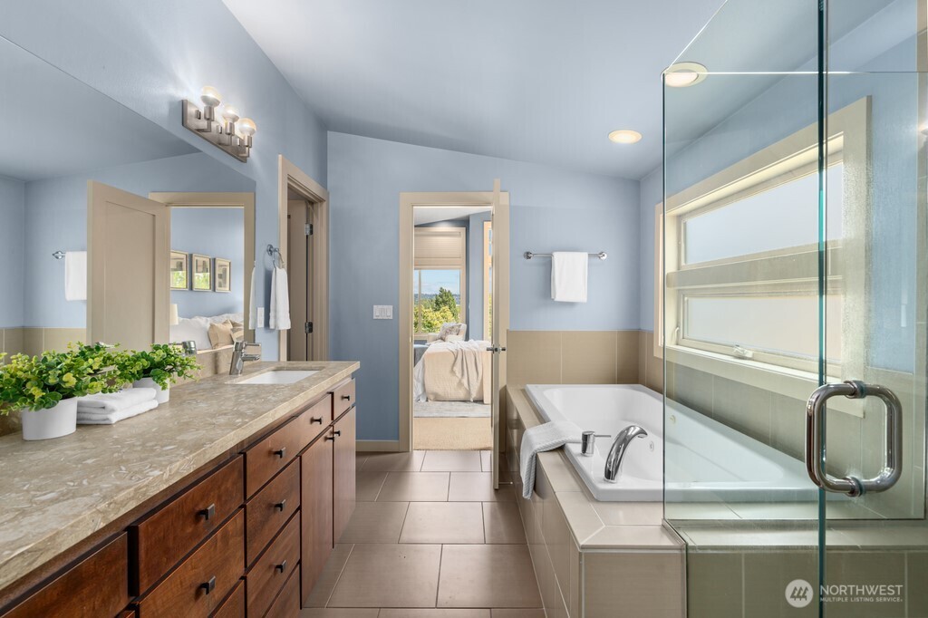 Spa-like bathroom