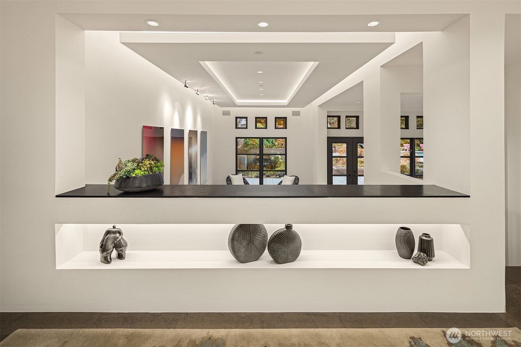 World-class architecture throughout this home.