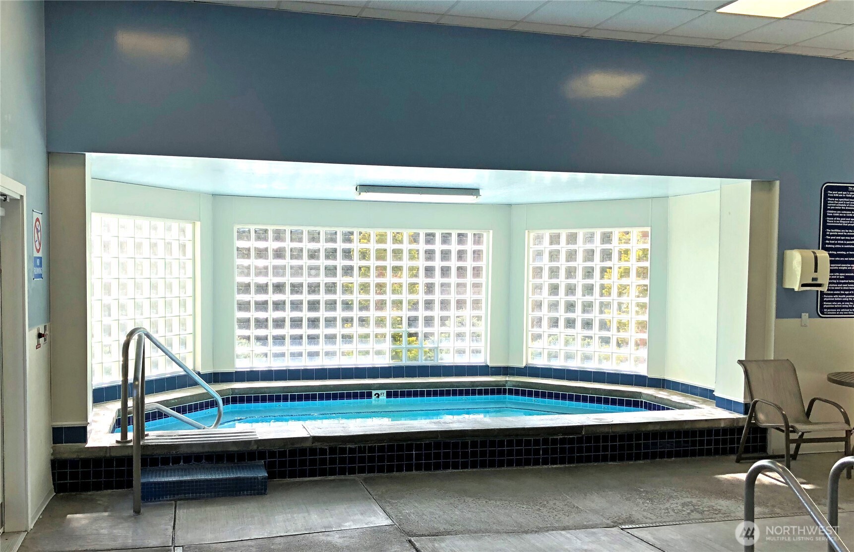 Indoor Hot Tub.