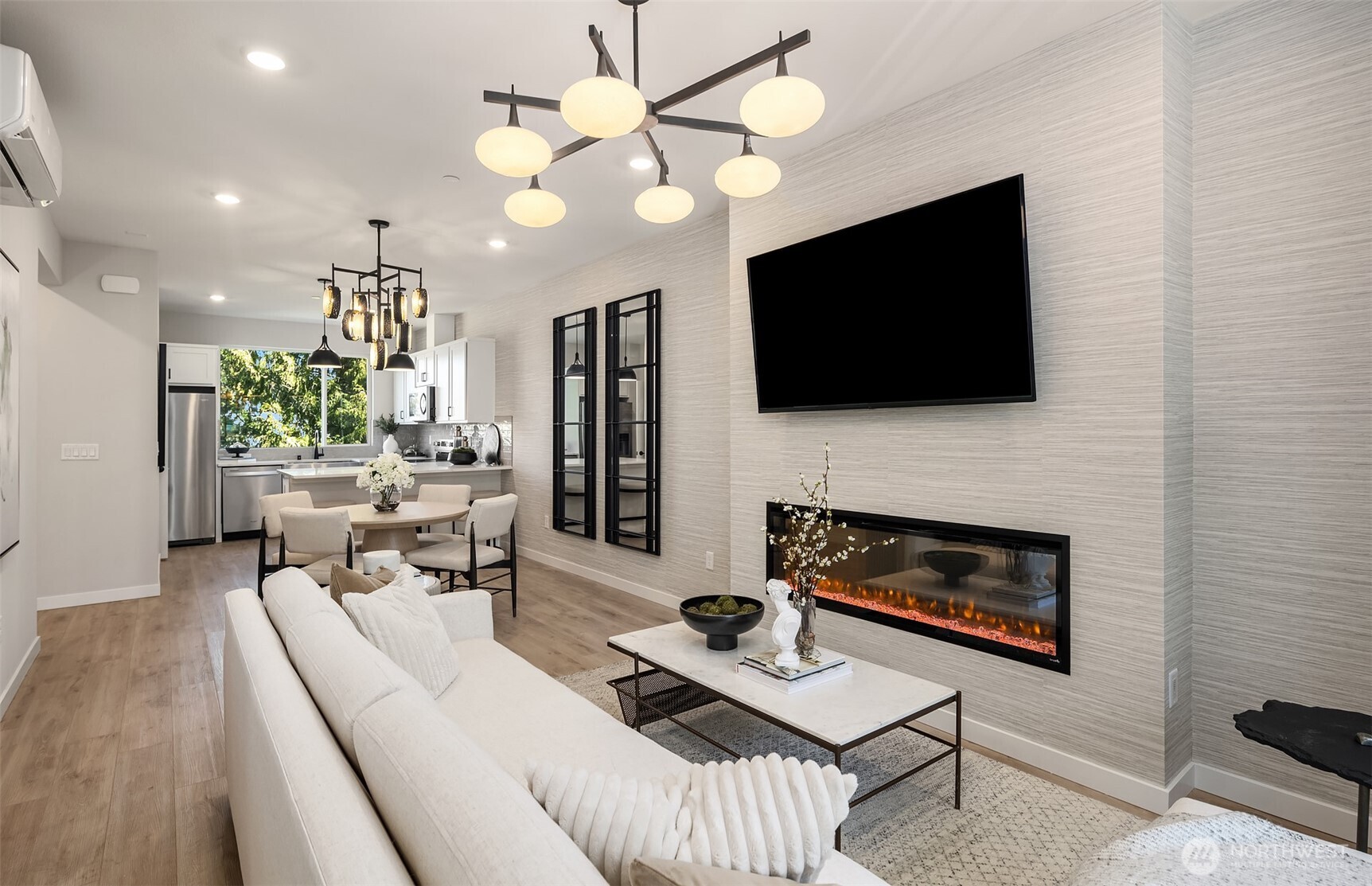 Photos are of a furnished similar floorplan