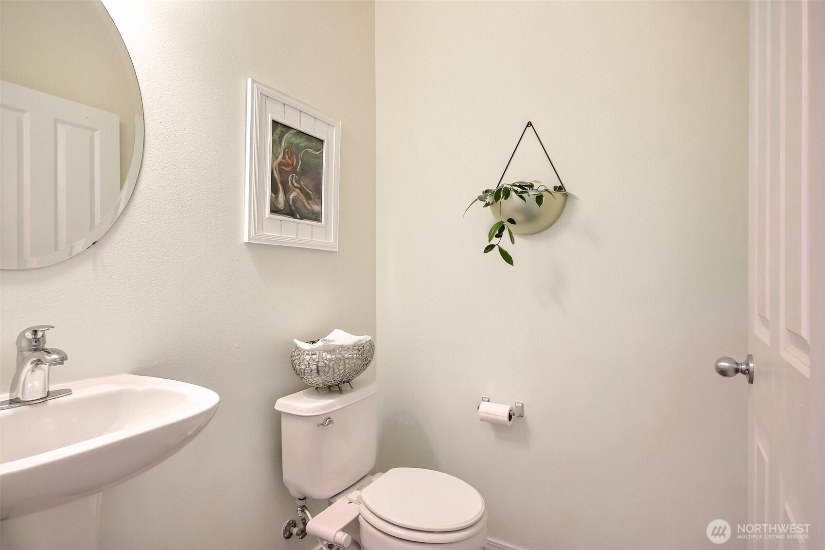 Powder bath on main floor