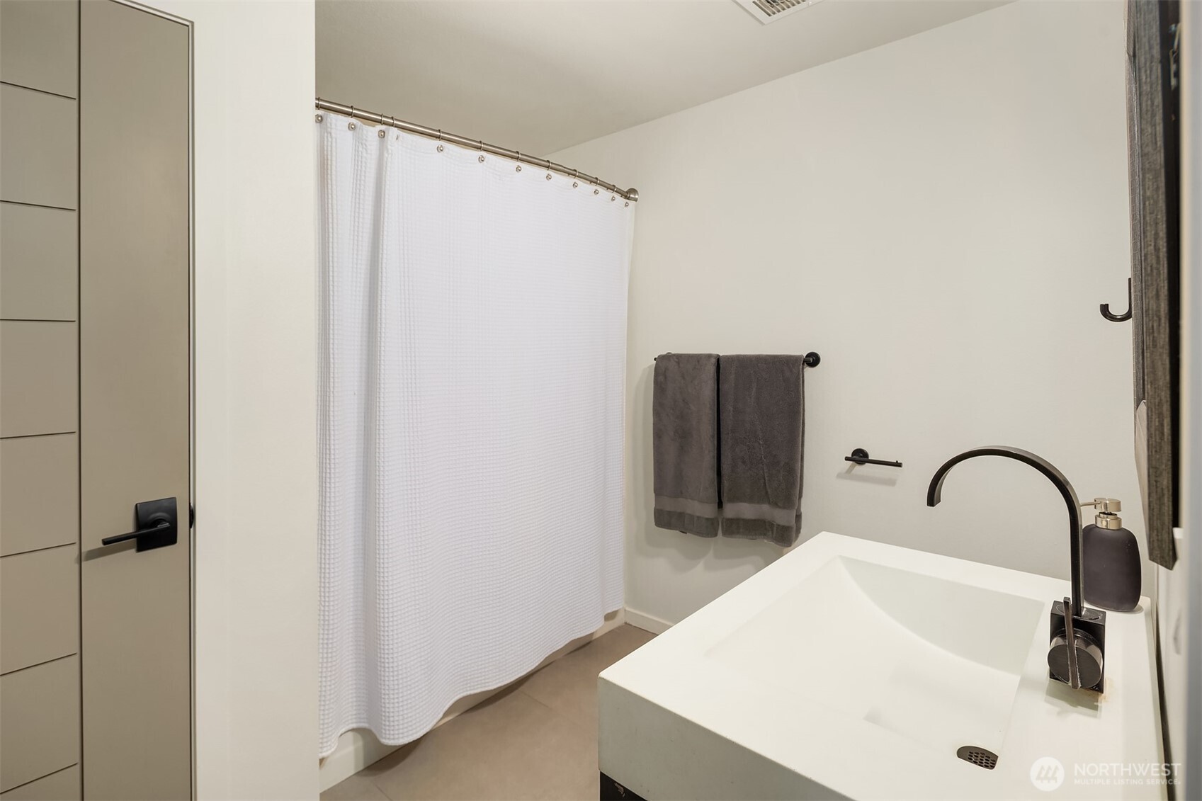 Additional full bathroom.
