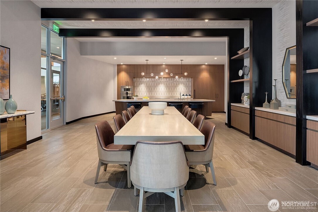 Resident's catering kitchen