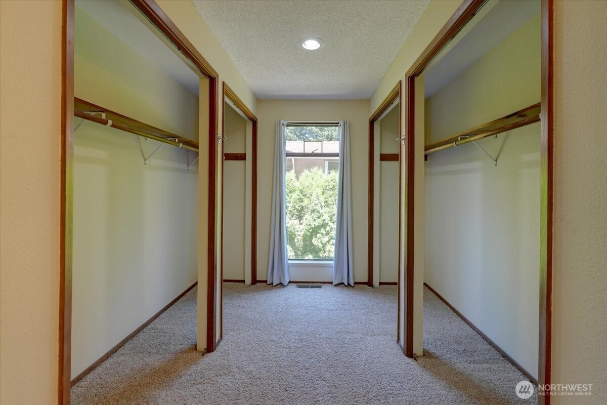 Huge walk-in closet!