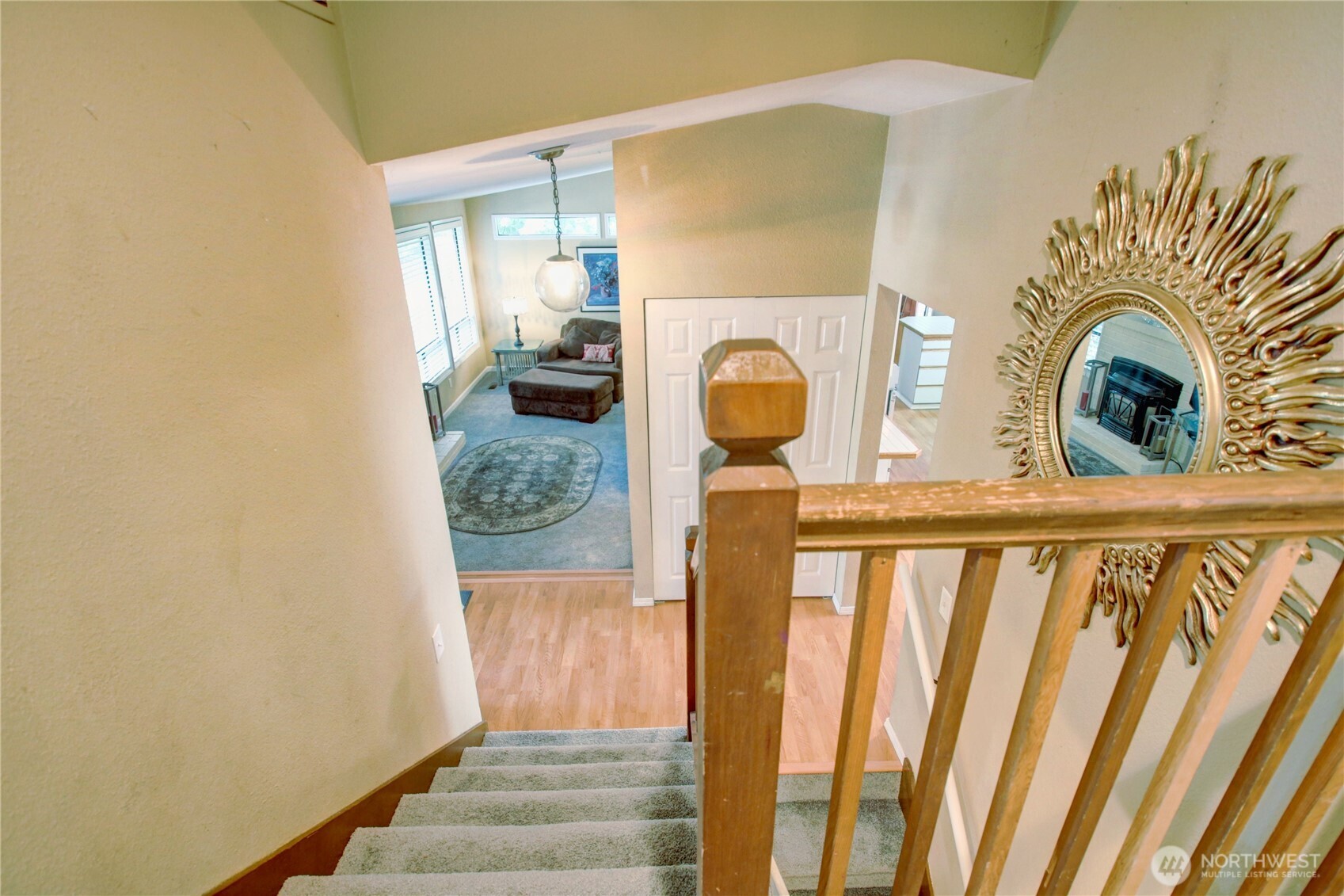 down to big family room
