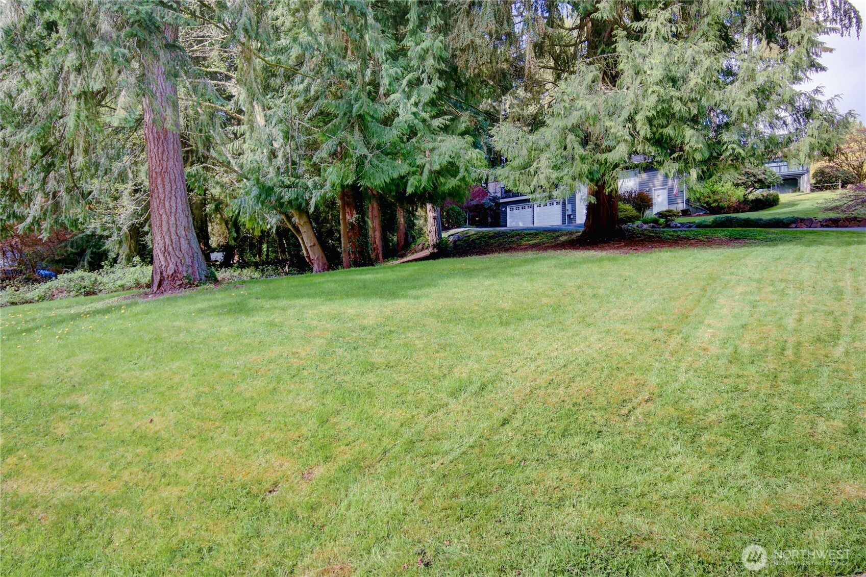 Mature landscaping, lots of yard
