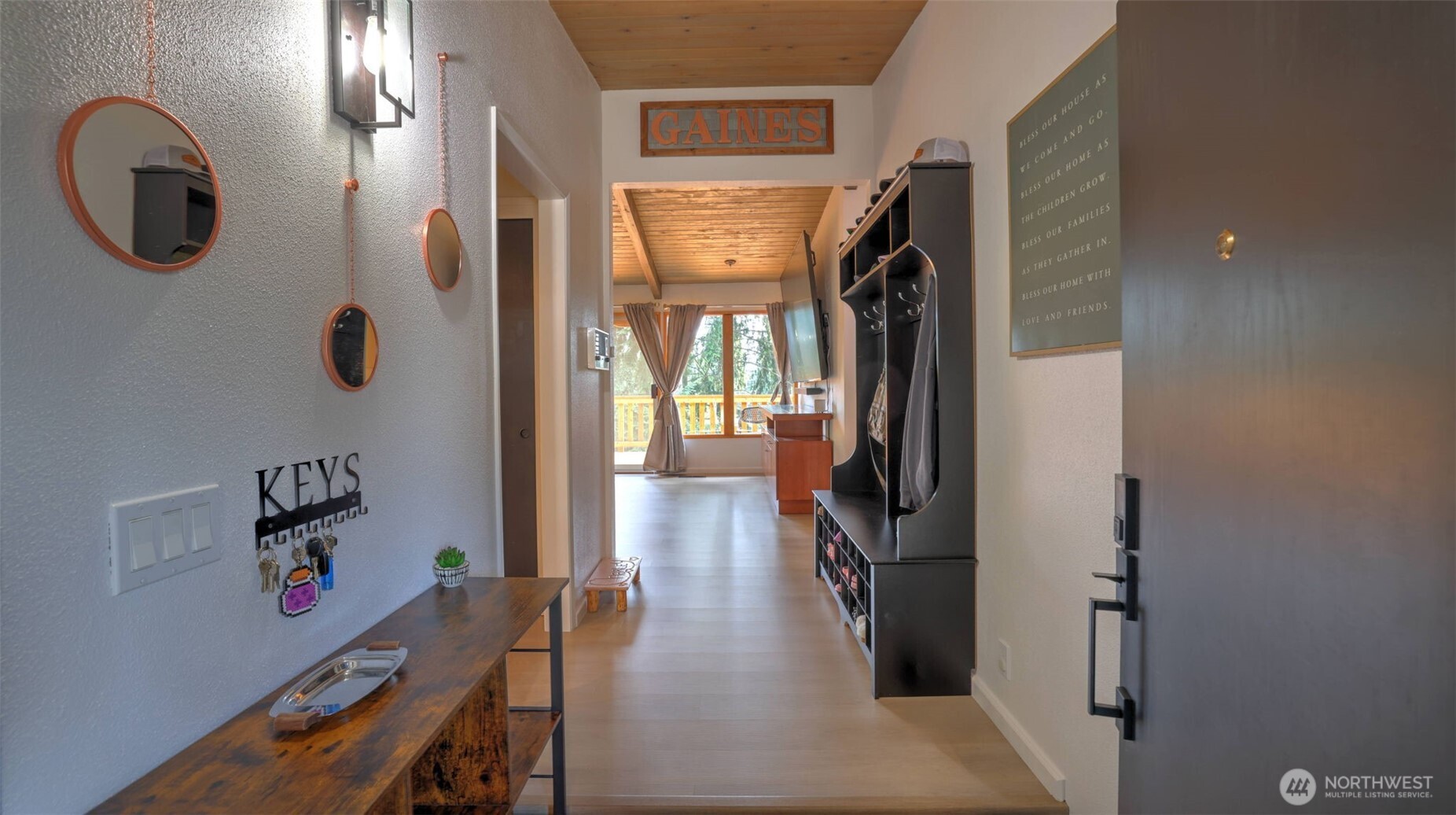 A fresh coat of paint & vinyl plank flooring throughout.