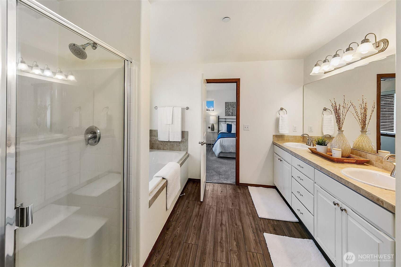 Walk in shower
