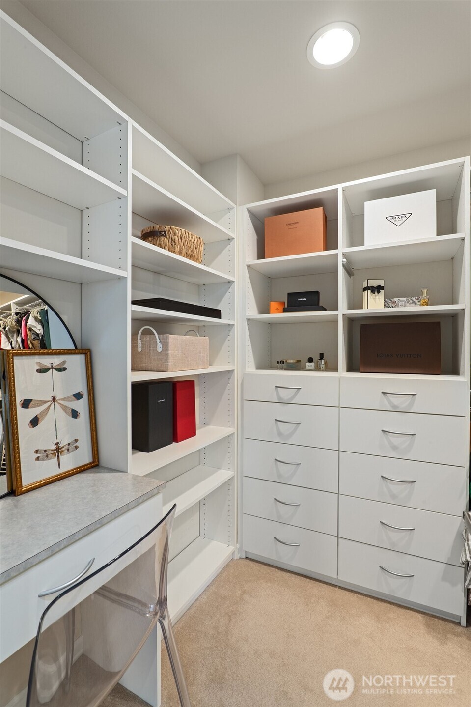 Dual Walk-In Closets Complete the Primary Suite