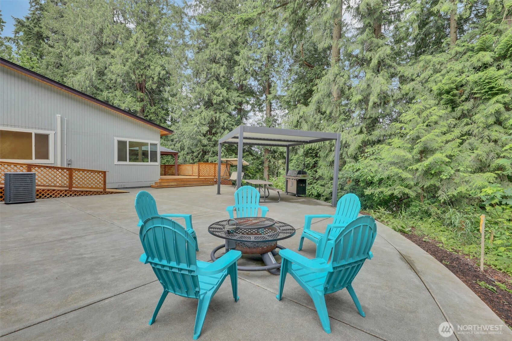 Step outside to your own backyard retreat.