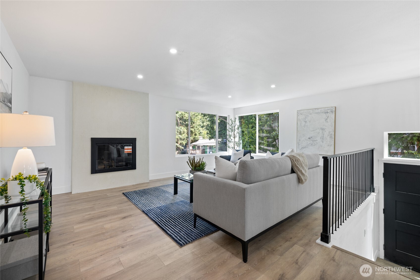 Perfect living room - main level.