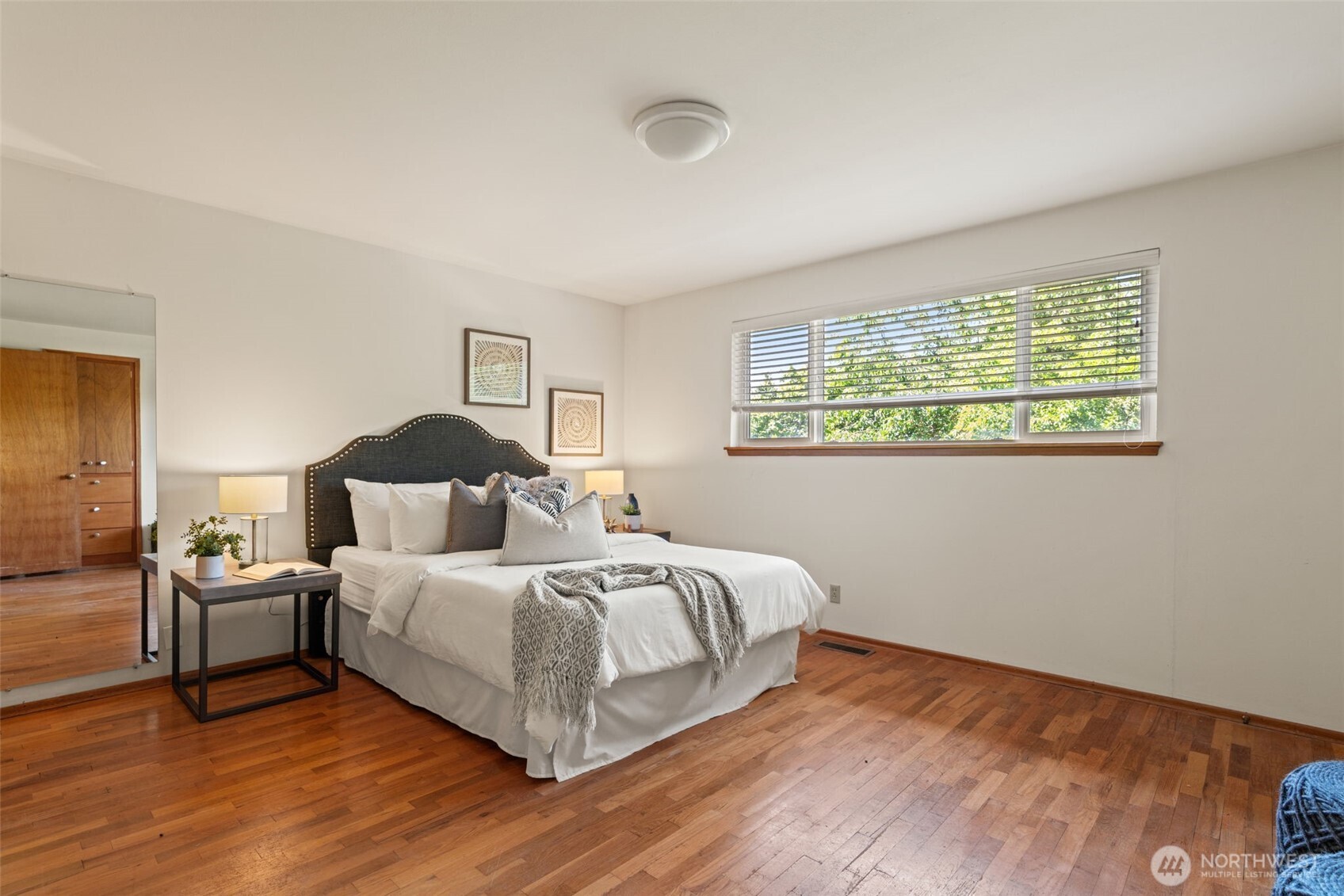 Primary bedroom with private bath.