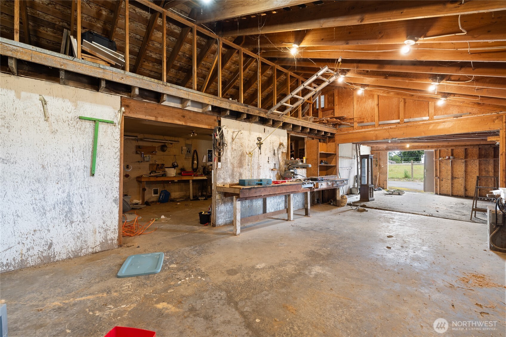 Interior of shop.